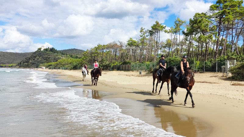 Italien, Toscana - Långritt till havet